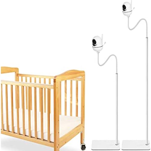 iTODOS Baby Monitor Floor Stand Holder Compatible with HelloBaby HB65/HB6558/HB66/HB248,ANMEATE SM935E/SM650,Bonoch,ChildsFarm,iFamily Baby Monitor,Keep Baby Away from Touching,More Safety