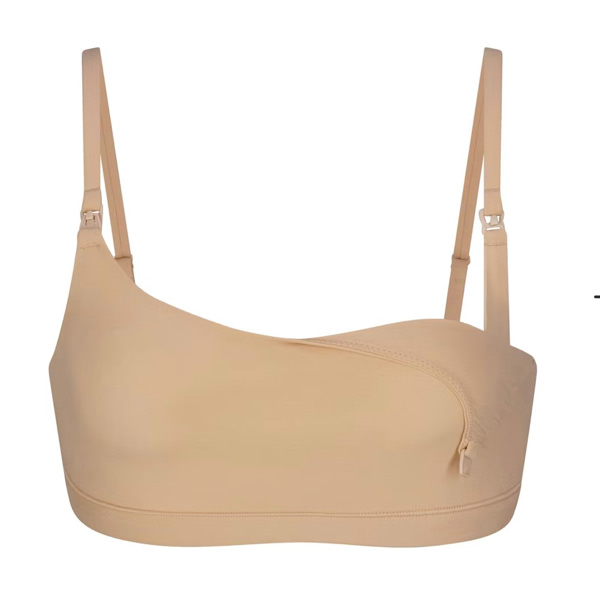 FITS EVERYBODY MATERNITY NURSING SCOOP BRALETTE | CLAY | SKIMS
