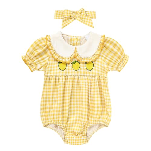 GRNSHTS Baby Girl Romper Newborn Clothes Bodysuit Jumpsuit Baby Girl Clothes Outfit 0-18M