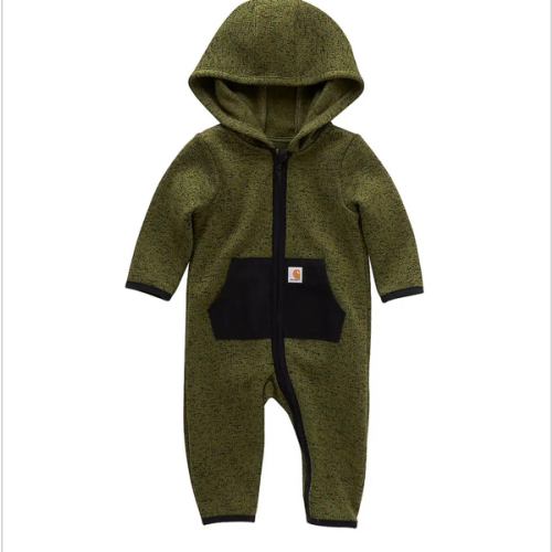 Kids' Long-Sleeve Zip-Front Coverall