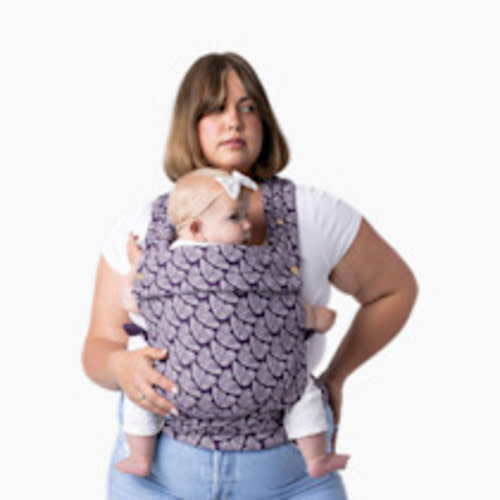Mabē Monarch Ergonomic Baby Carrier - Premium Cotton Soft Structured Infant Carrier with Hip Healthy Design, 3 Carry Positions for Newborn to Toddler (7-35lbs), Lightweight & Breathable (Houndstooth)
