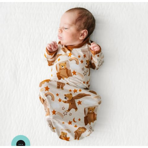 Beary Sleepy Infant Gown - Little Sleepies