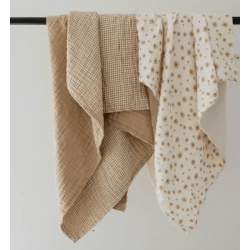 Golden Gingham | Muslin Quilt