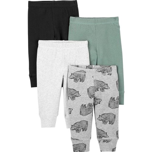 Simple Joys by Carter's Unisex Babies' Pant, Pack of 4