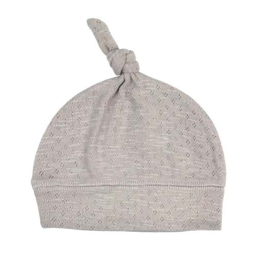 Cloud | Pointelle Organic Knotted Hat – L'ovedbaby