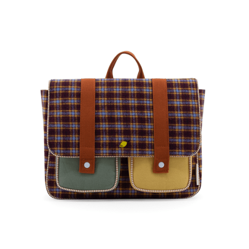 Sticky Lemon Adventure Collection School Bag, Stormy Purple