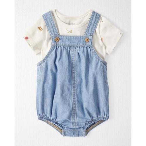 Baby Organic Cotton Chambray Bubble Set - Little Planet | Carter's