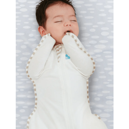 Swaddle Up™ 1.0 TOG Organic Cotton Cream - Small