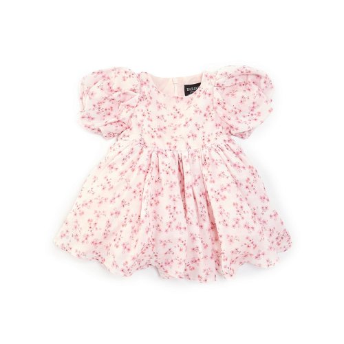 Bardot Baby Girls Newborn-18 Months Puffed-Sleeve Juliet Ditsy-Floral Minidress