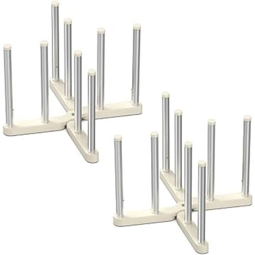 Reusable Storage Bag Drying Rack,Retractable Metal Bottle Drying Rack, Collapsible Cup Drying Rack, Kitchen Drying Rack, Drying Rack for Water Bottles,Mason Jars (2 PCS)