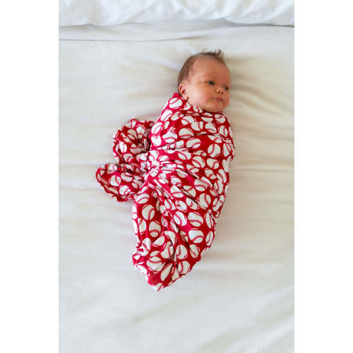 RED + WHITE BASEBALL | SWADDLE