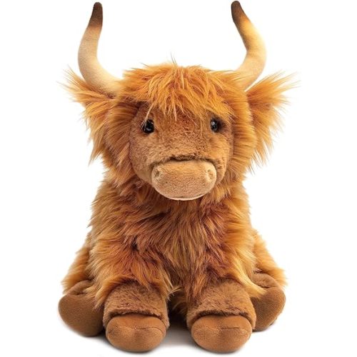 Henley The Highland Cow - 11.5 Inch Stuffed Animal Plush (New Edition)