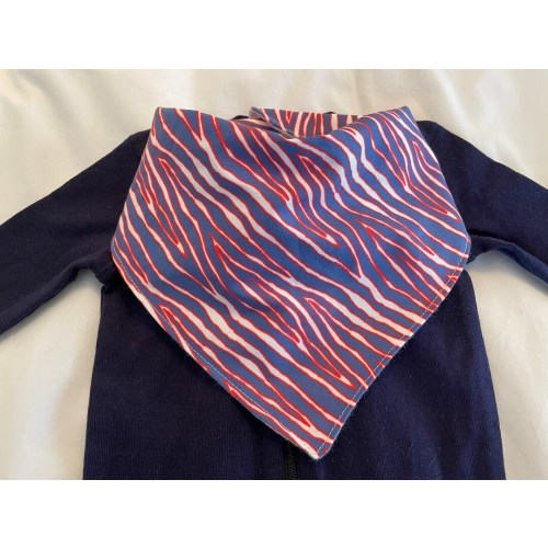 Zubaz Buffalo Baby Drool Bandanna, Buffalo Drool bib
