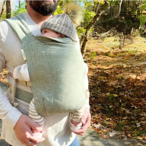 Green Baby Carrier | Ergonomic Soft Structured Carrier