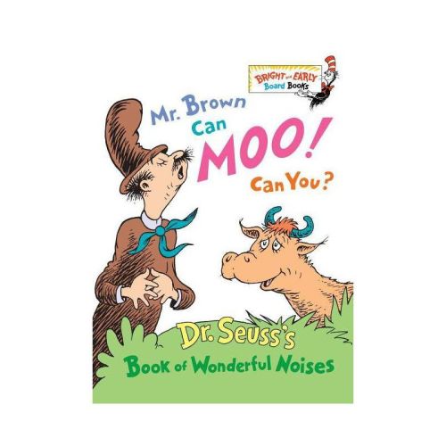 Mr. Brown Can Moo! Can You?: Dr. Seuss's Book Of Wonderful Noises - By Dr. Seuss ( Board Book )