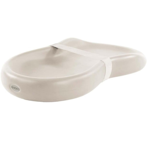Keekaroo Peanut Changer Baby Vanilla– The Original Made in USA Easy-to-Clean Changing pad and The only Shell Over Foam, Fully Water Repellant
