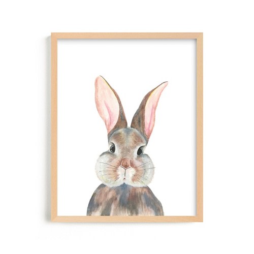 Minted® Curious Bunny Wall Art by Together Apart