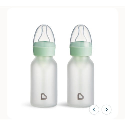 Bond® Silicone Glass Bottle 4oz or 8oz, 2pk | Munchkin