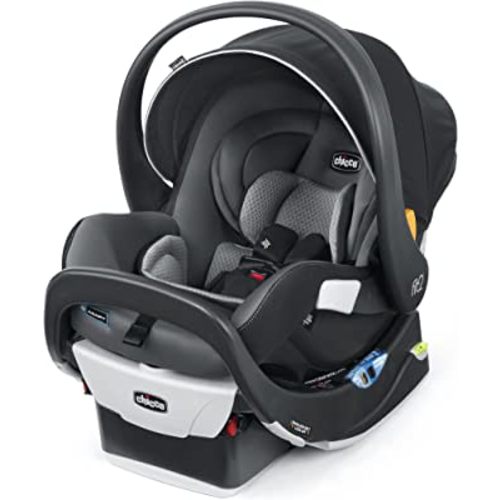 Chicco Fit2® Adapt Infant and Toddler Car Seat and Base, Rear-Facing Seat for Infants and Toddlers 4-35 lbs., Includes Infant Head and Body Support, Compatible with Chicco Strollers | Ember/Black