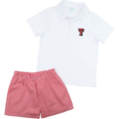 Officially Licensed Texas Tech Polo Short Set – Cecil & Lou