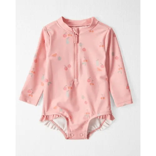 Baby Recycled Ruffle Swimsuit - Little Planet | Carter's