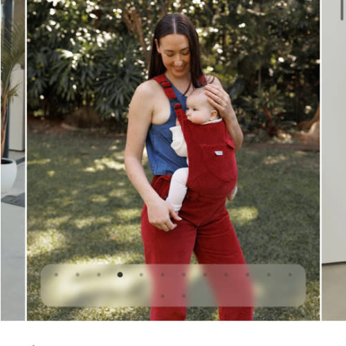the classic mumsie baby carrier overalls – the mumsie
