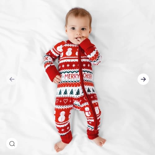 Festive Fair Isle Zippy