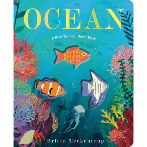 Ocean: A Peek-Through Board Book by Britta Teckentrup, Board Book | Barnes & Noble®