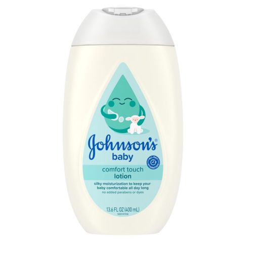 Johnson’s Comfort Touch Newborn Baby Face & Body Lotion - 13.6 fl oz
