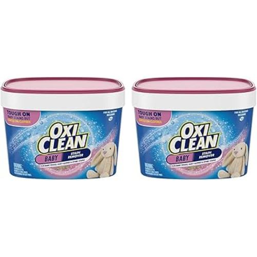 OxiClean Versatile Stain Remover Baby Stain Soaker, 3 lb (Pack of 2)