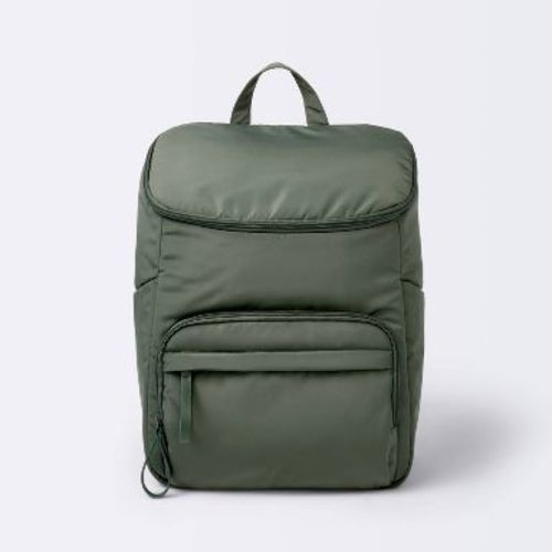 Open-Top Diaper Backpack - Green - Cloud Island™