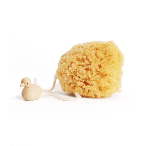 Children's Bath Sponge with Duckie