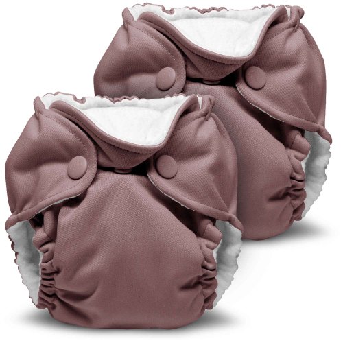 Lil Joey All In One Cloth Diaper (2 pk) - Thistle Mauve