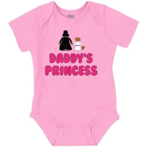 Brisco Brands Daddy's Princess Dark Galaxy Baby Bodysuit Jumper Girls