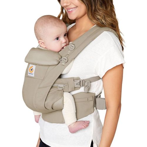 Ergobaby Omni Dream All Carry Positions Soft Touch Cotton Baby Carrier For Newborn To Toddler - Black