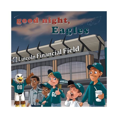 Good Night, Eagles - (Good Night, Team Books) by Brad M Epstein (Board Book)