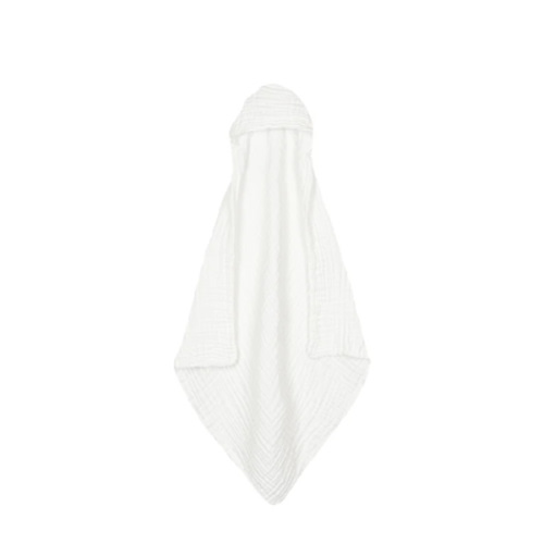 Bath - Infant Hooded Towel - White – Lou Lou & Company