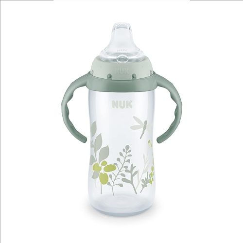 NUK for Nature Learner Cup, 10 oz, 9+ Months – BPA Free, Spill Proof Sippy Cup - 1 Pack