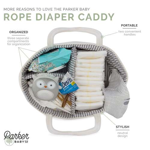 Nursery Storage & Organization | Diaper Caddy | Parker Baby Co.