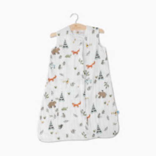 Little Unicorn Cotton Muslin Sleep Bag - Forest Friends, Small