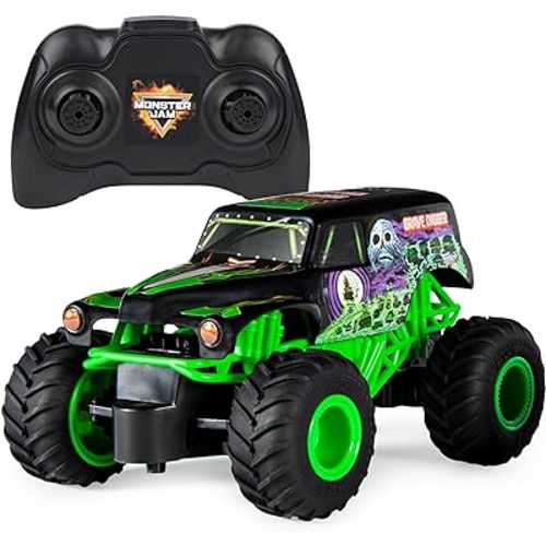Monster Jam, Official Grave Digger Remote Control Monster Truck, 1:24 Scale, 2.4 GHz, Kids Toys for Boys and Girls Ages 4 and up