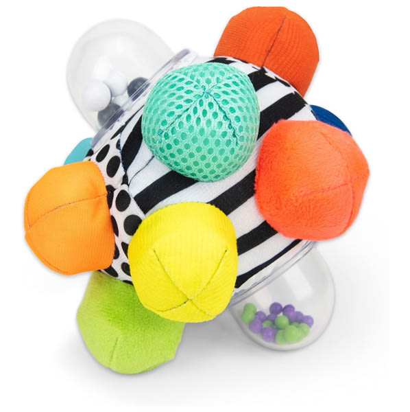 Amazon.com: Sassy Developmental Bumpy Ball, Easy to Grasp Bumps Help Develop Motor Skills, Ages 6+ Months