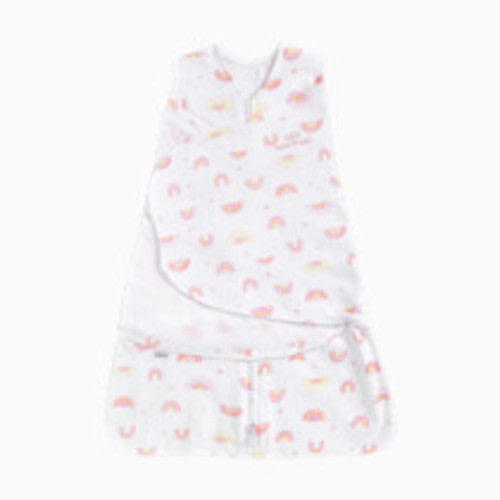 Halo SleepSack Swaddle Cotton - Sunshine Rainbows, Small