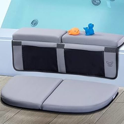 Comfortable Bath Kneeler and Elbow Kneeling Rest Pad for Baby Bathing Parents