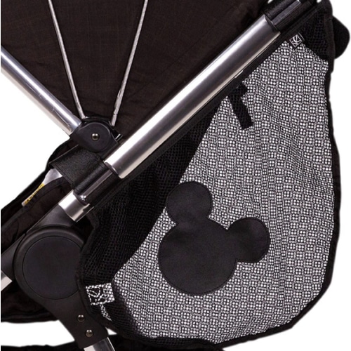 Amazon.com : Disney Baby by J.L. Childress Side Sling Cargo Net, Stroller Organizer & Storage, Mickey Black : Baby
