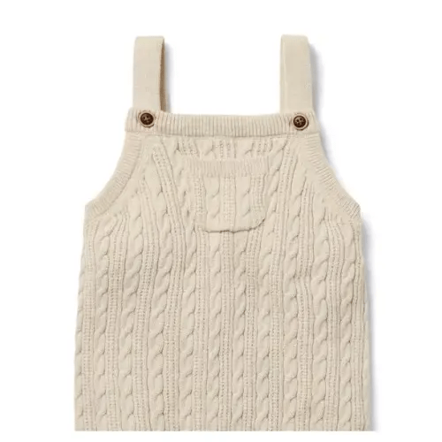 Baby Cable Knit Overall