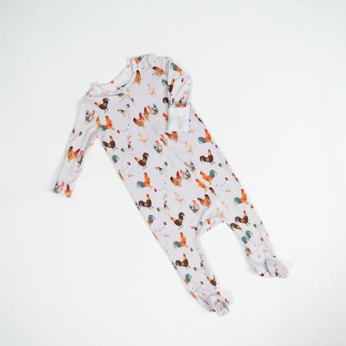 Chicken Baby Bamboo Pajama - American Farm Company
