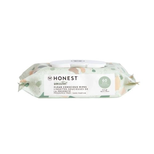 The Honest Company Plant-based Baby Wipes Made With Over 99% Water - Geo Mood - 60ct