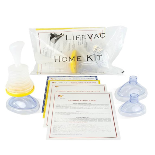 LifeVac Home Kit - Portable Suction Rescue Device, First Aid Kit for Kids and Adults, Portable Airway Suction Device for Children and Adults
