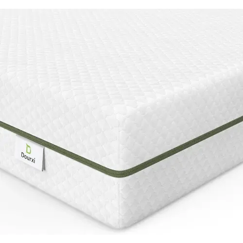 Crib Mattress, Dual-Sided Comfort Baby and Toddler Mattress with Gel Memory Foam and Removable Cover, Fits Standard Size Cribs and Toddler Bed, 52x27.5x5.5 inches